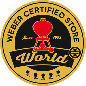 Official Weber World Store accreditation badge