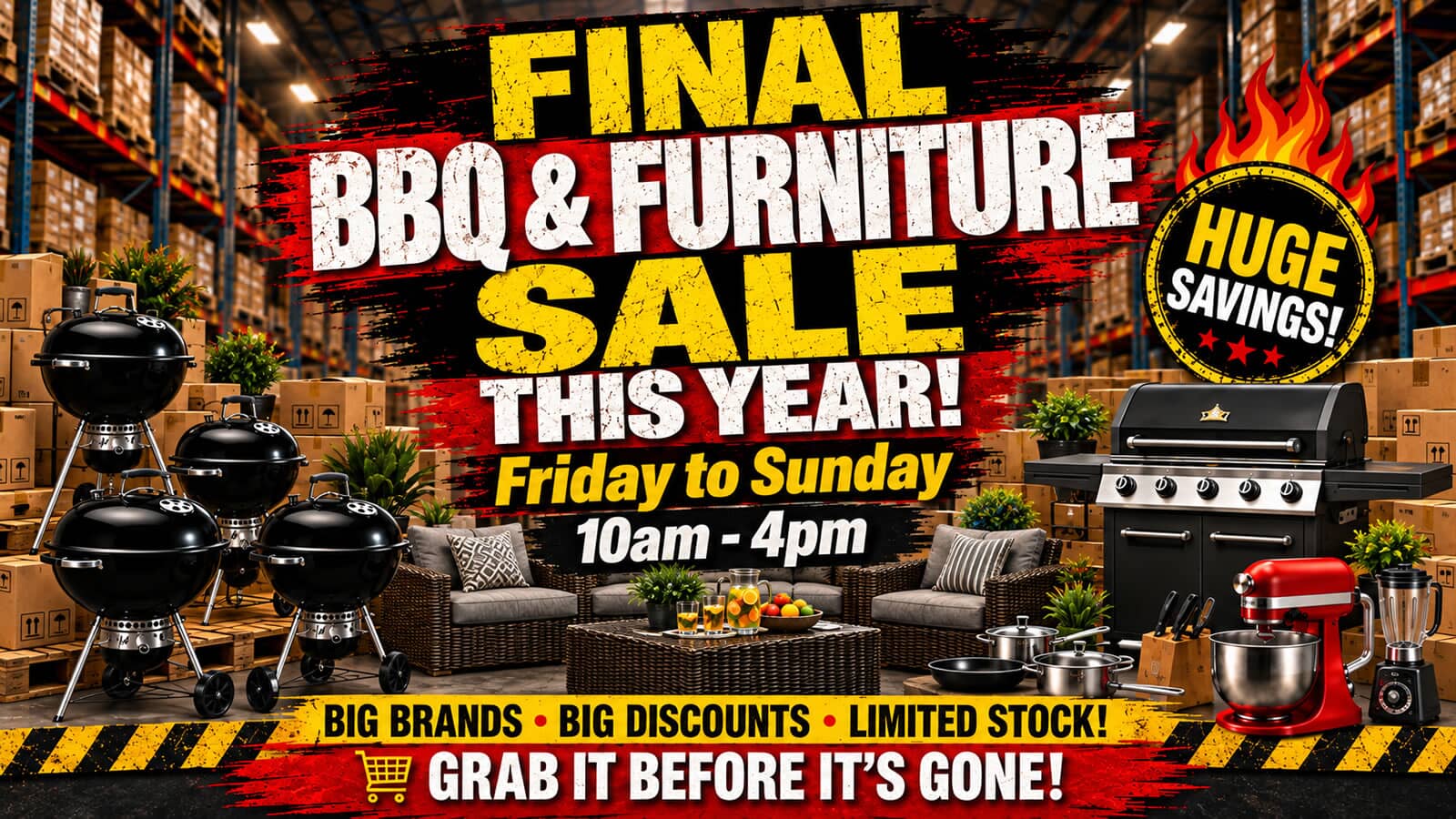 Warehouse Clearance Event
