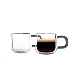 Ravenhead Set Of 2 Double-Walled Espresso Cups 9cl