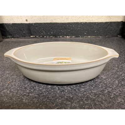 Denby Linen Small Oval Dish