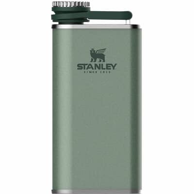 Stanley Classic Easy Fill Wide Mouth Flask 0.23L Hammertone Green