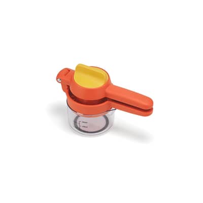 Joseph Joseph JuiceMax Plus Dual-Action Citrus Press with Measuring Cup