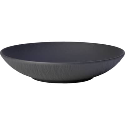 Villeroy and Boch Manufacture Rock - 24cm Flat Bowl