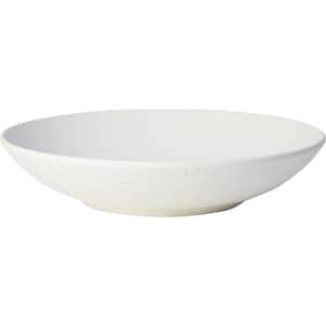 Villeroy and Boch Manufacture Rock Blanc - 24cm Flat Bowl