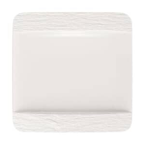 Villeroy and Boch Manufacture Rock Blanc - Square Flat Plate
