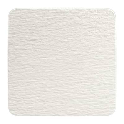 Villeroy and Boch Manufacture Rock Blanc - Square Gourmet Plate
