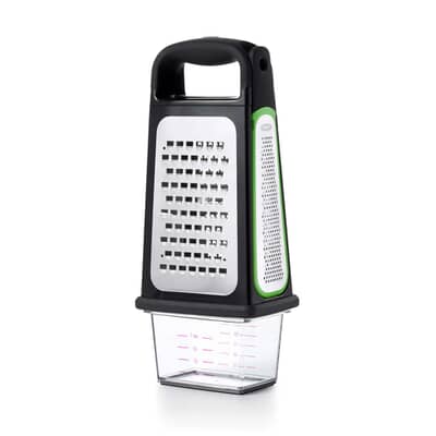 OXO Good Grips Etched Box Grater With Removable Zester