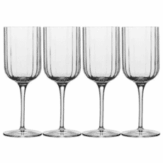 Luigi Bormioli Bach White Wine 280ml Glass Set Of 4
