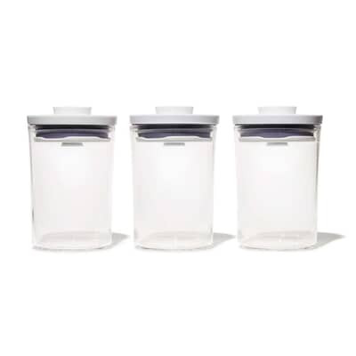 OXO Good Grips POP Mini Round Canister Set 3 Piece