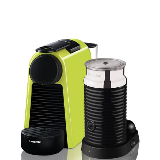 Magimix Nespresso Essenza Green And Aeroccino (11374)
