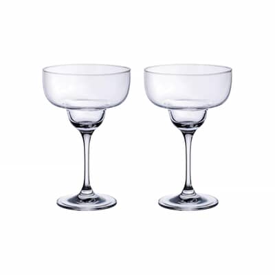 Villeroy and Boch Purismo Margarita Glass Set Of 2