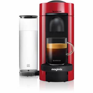Nespresso Pixie Carmine Coffee Maker by Magimix, Red