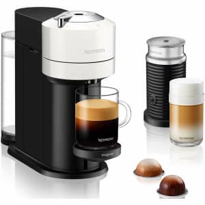 Magimix Vertuo Next White Nespresso Coffee Plus Milk Frother