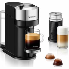 Magimix Vertuo Next Chrome Nespresso Coffee Machine Plus Milk Frother