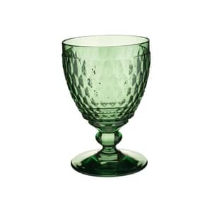 Villeroy and Boch Boston Coloured Red Wine Goblet (Green) 0.35L