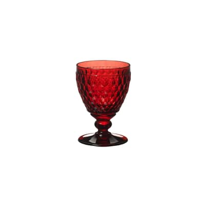 Villeroy and Boch Boston Coloured White Wine Goblet Red 0.23L