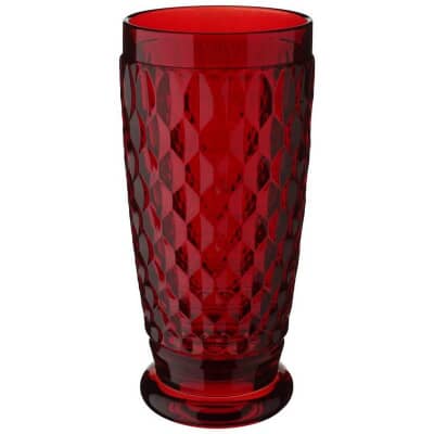Villeroy And Boch Boston Coloured Highball / Beer TumblerRed 0.40L