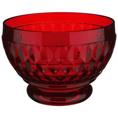 Villeroy And Boch Boston Coloured Individual Bowl Red 0.43L