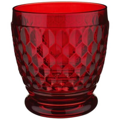 Villeroy And Boch Boston Coloured Tumbler Red 0.33L
