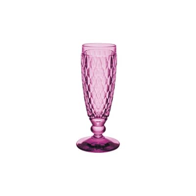 Villeroy And Boch Boston Coloured Champagne Flute Berry