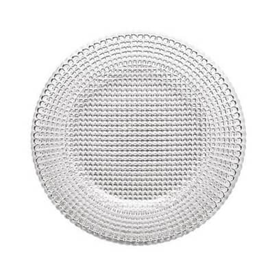 Luigi Bormioli Graphics Glass Charger Plate 32cm