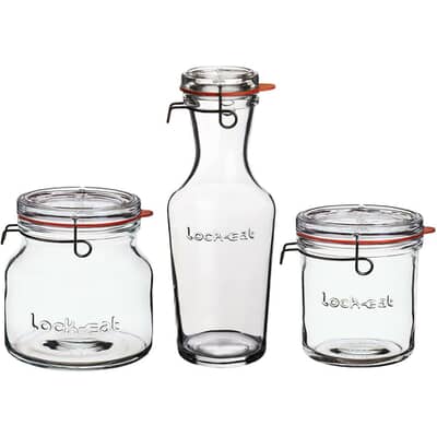 Luigi Bormioli Lock Eat 3 Piece Set