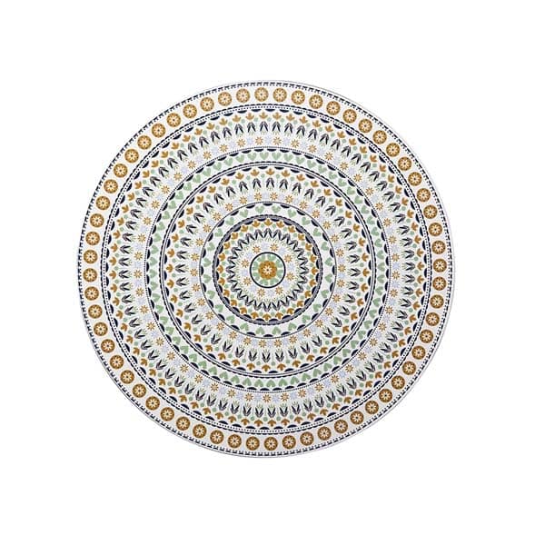 Denby Monsoon Kitchen Collection Jerez Round Placemats Set Of 4