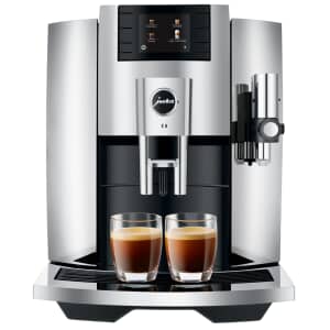 Jura E8 Coffee Machine Chrome