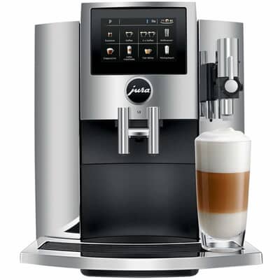Jura S8 Automatic Bean To Cup Coffee Machine Chrome