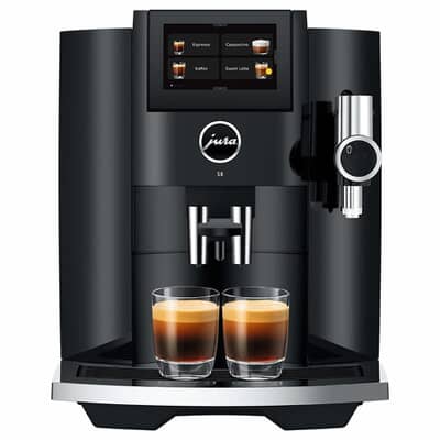 Jura S8 Automatic  Bean To Cup Coffee Machine Piano Black
