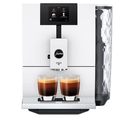 Jura ENA 8 Automatic Bean to Cup Coffee Machine Nordic White