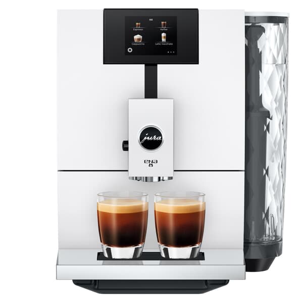 Jura ENA 8 Nordic White Automatic Coffee Machine (15509)