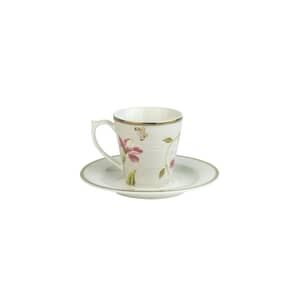 Laura Ashley Heritage Collectables - Cobblestone Pinstripe Espresso Cup Set