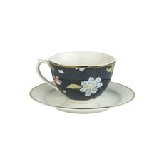 Laura Ashley Heritage Collectables - Midnight Cappuccino Cup And Saucer