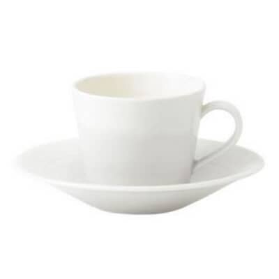 Royal Doulton 1815 White Espresso Saucer