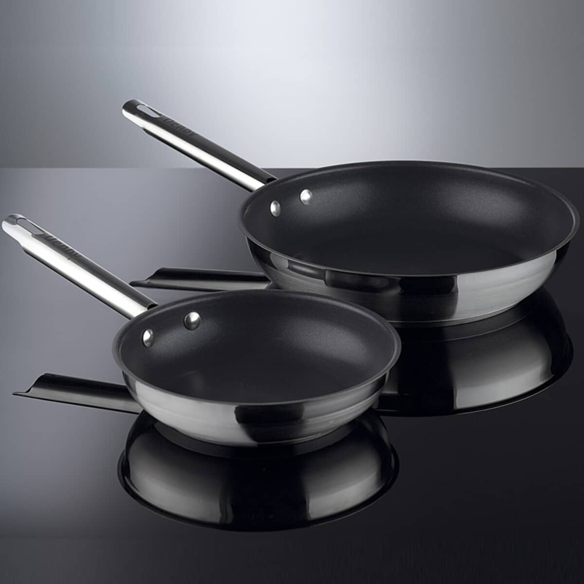 Denby Stainless Steel 2 Piece Frying Pan Set (188010830)