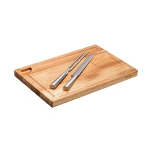 Denby James Martin - Carving Board With Carving Knife And Fork