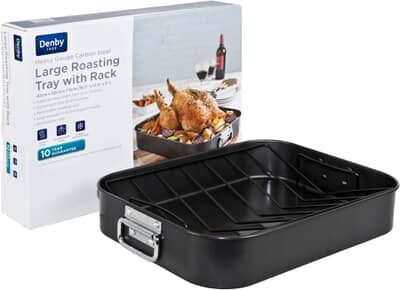 Denby Bakeware - Quantanium Roasting Tray With Rack