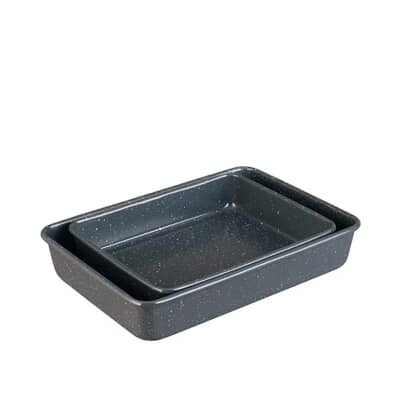 Denby Bakeware - Quantanium Roasting Trays Set Of 2