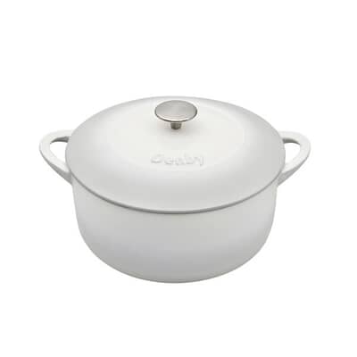 Denby Natural Canvas Cast Iron 26cm Round Casserole