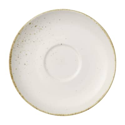 Villeroy and Boch Vivo Stoneware White - Large Coffee Cup Saucer
