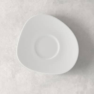 Villeroy and Boch Organic White - Coffee Cup Saucer 17.5cm