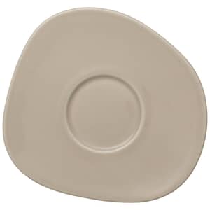 Villeroy And Boch Organic Sand saucer for coffee cup 17.5cm