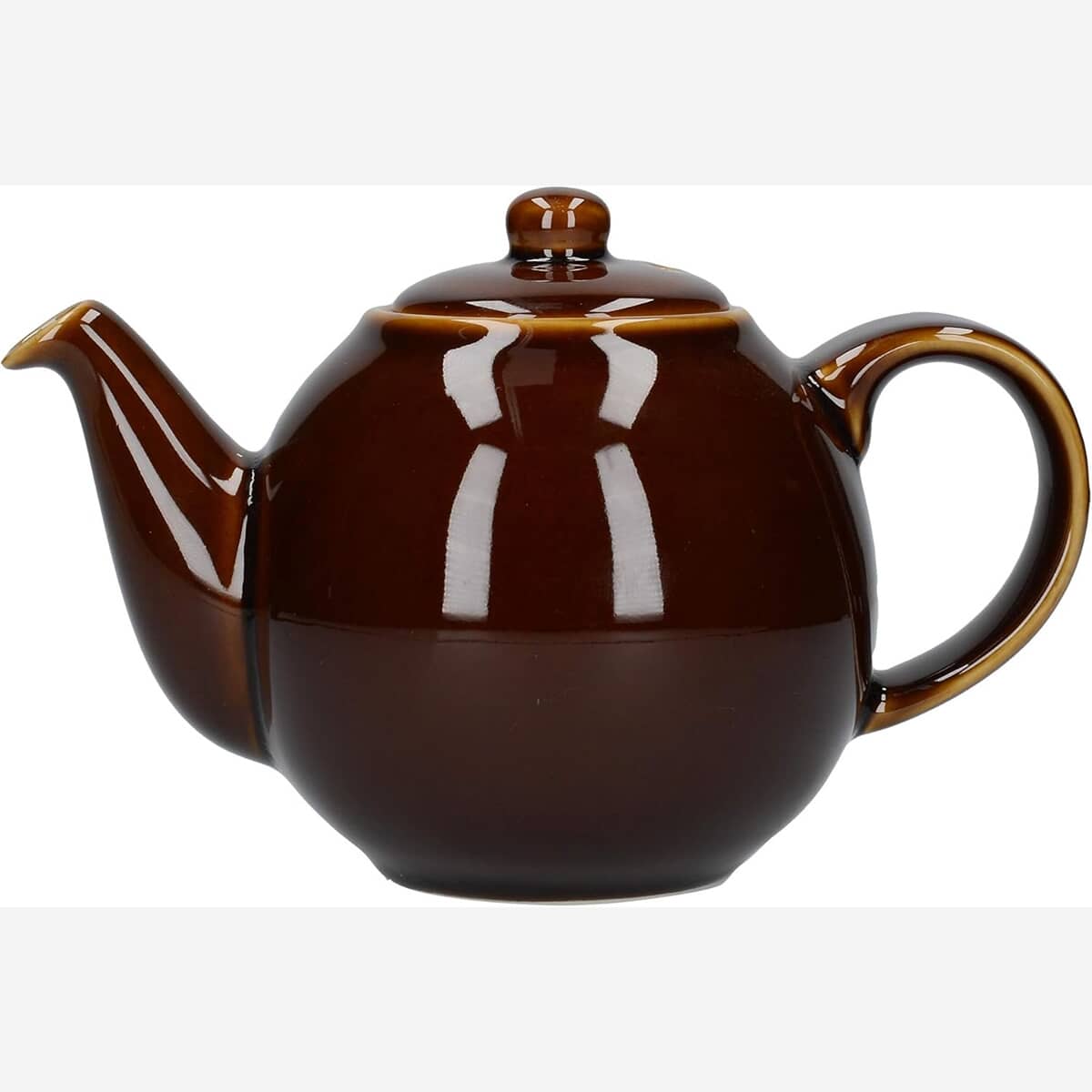 London Pottery Globe 2 Cup Teapot Rockingham Brown (20140)