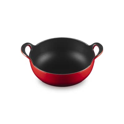 Le Creuset Cast Iron 20cm Balti Dish Cerise