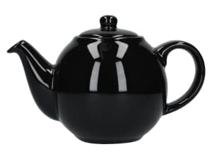 London Pottery Globe 2 Cup Teapot Gloss Black