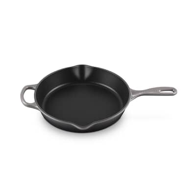 Le Creuset Signature Cast Iron 26cm Deep Skillet Flint