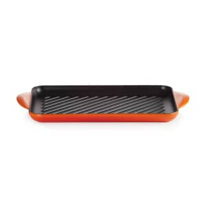 Le Creuset Cast Iron 32cm Rectangular Grill Volcanic