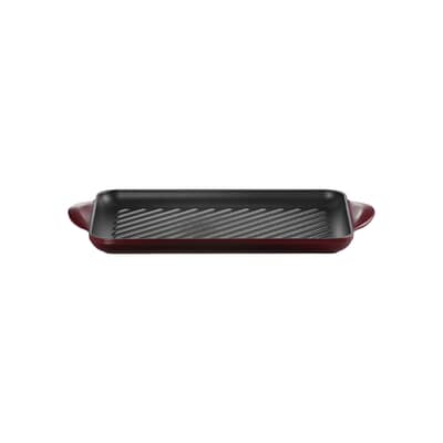Le Creuset Cast Iron 32cm Rectangular Grill Garnet