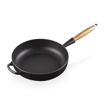 Le Creuset Signature Cast Iron 28cm Frying Pan Satin Black